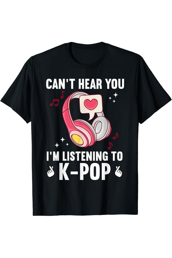 Cool Kpop Art For Teen Girls Women Korean Band Lover K-pop T-Shirt