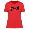 thumbnail image 1 of Cool Kttens Doodle T-Shirt Women -Image by Shutterstock, Female Medium, 1 of 2