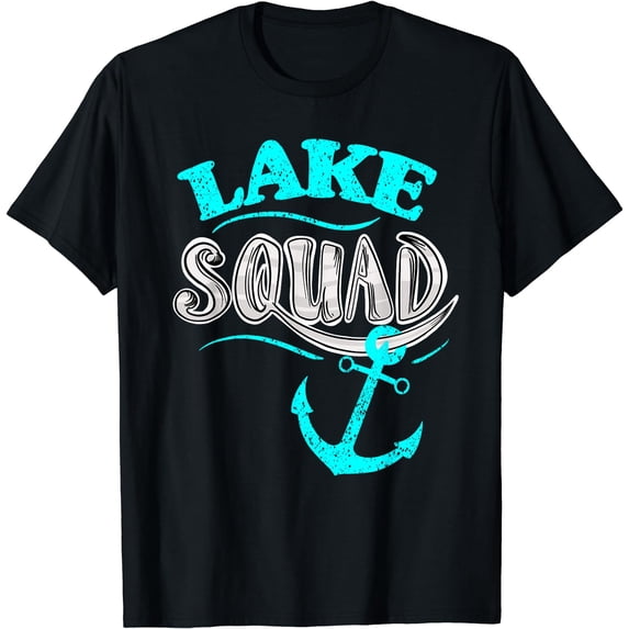 Cool Lake Squad | Funny Pond Lover Lagoon Vacation Team Gift T-Shirt