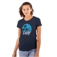 thumbnail image 1 of Cool Lazy Tropical Beach Vacation Womens Slim Fit Graphic Tee Brisco Brands X, 1 of 5