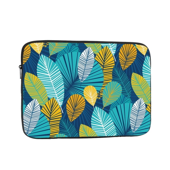 Cool Leaves Portable Laptop Sleeve Compatible with MacBook Air Notebook Computer Case for Men Women College School Students
