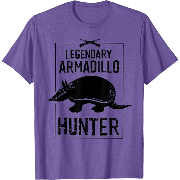 Cool Legendary Armadillo Hunter Funny Hunting Legend Gift Softstyle Unisex T-Shirt