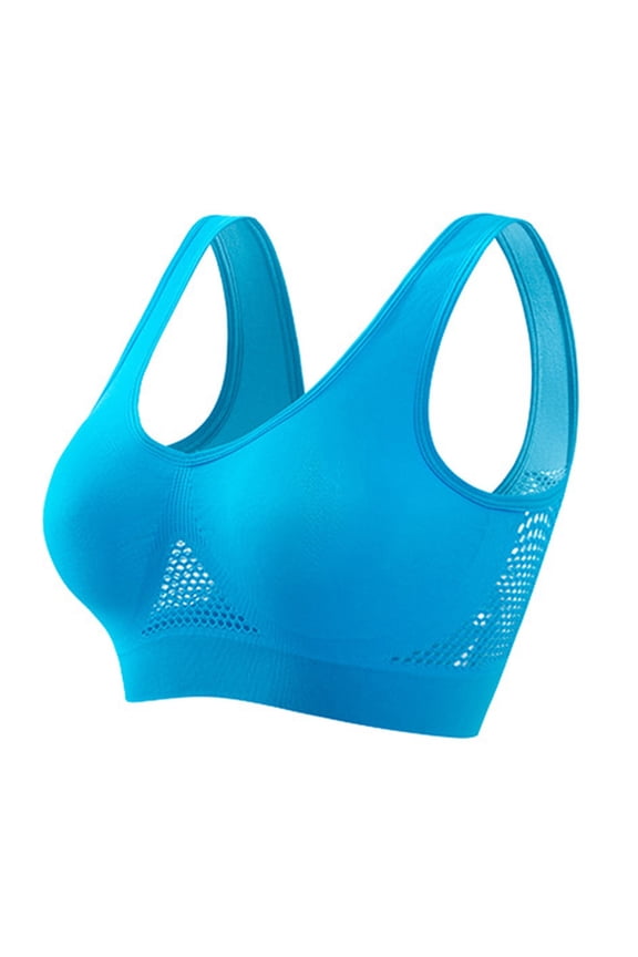 Cool Liftup Soft Bra Women's Breathable Plus Size High Support Air Bralette