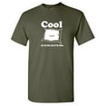 thumbnail image 1 of Cool Like The Other Side of The Pillow Sarcastic Humor Graphic Novelty Funny T Shirt, 1 of 5