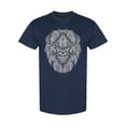 thumbnail image 1 of Cool Lion Head Design T-Shirt Men -Image by Shutterstock, Male Small, 1 of 2
