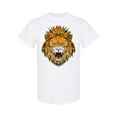 thumbnail image 1 of Cool Lion Head T-Shirt Men -Image by Shutterstock, Male Small, 1 of 2