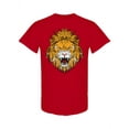 thumbnail image 1 of Cool Lion Head T-Shirt Men -Image by Shutterstock, Male Small, 1 of 2