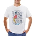 thumbnail image 1 of Cool Lion Skateboarding Vintage T-shirt Mens Cotton Classic Crewneck Short Sleeve Tees Unisex White 2XL, 1 of 5
