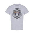 thumbnail image 1 of Cool Lion With Glasses T-Shirt Men -Image by Shutterstock, Male 3X-Large, 1 of 2