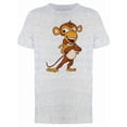 thumbnail image 1 of Cool Little Monkey T-Shirt Men -Image by Shutterstock, Male XX-Large, 1 of 2