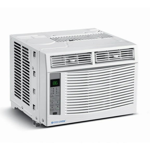 Cool-Living 6,000 BTU Window Mount Room Air Conditioner with Installation Kit