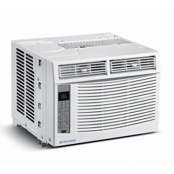 Cool-Living 6,000 BTU Window Mount Room Air Conditioner with Installation Kit