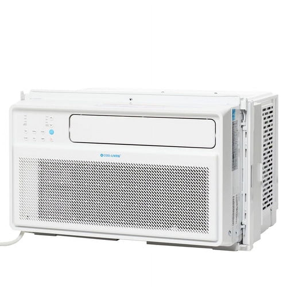Cool-Living 8,000 BTU AC Unit 42db Ultra Quiet, 35% Energy Savings Digital Display and Remote, White Sansujyuku sansujyuku.com