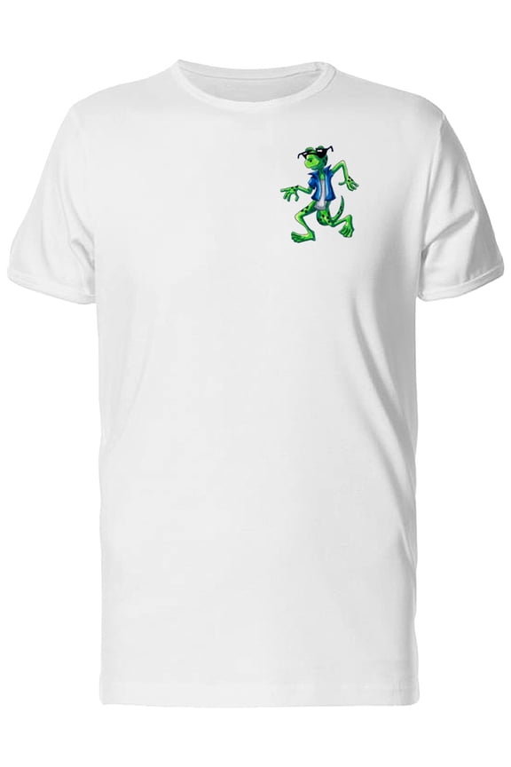 Cool Lizard With Sunglasses Tee Men's -Image by Shutterstock