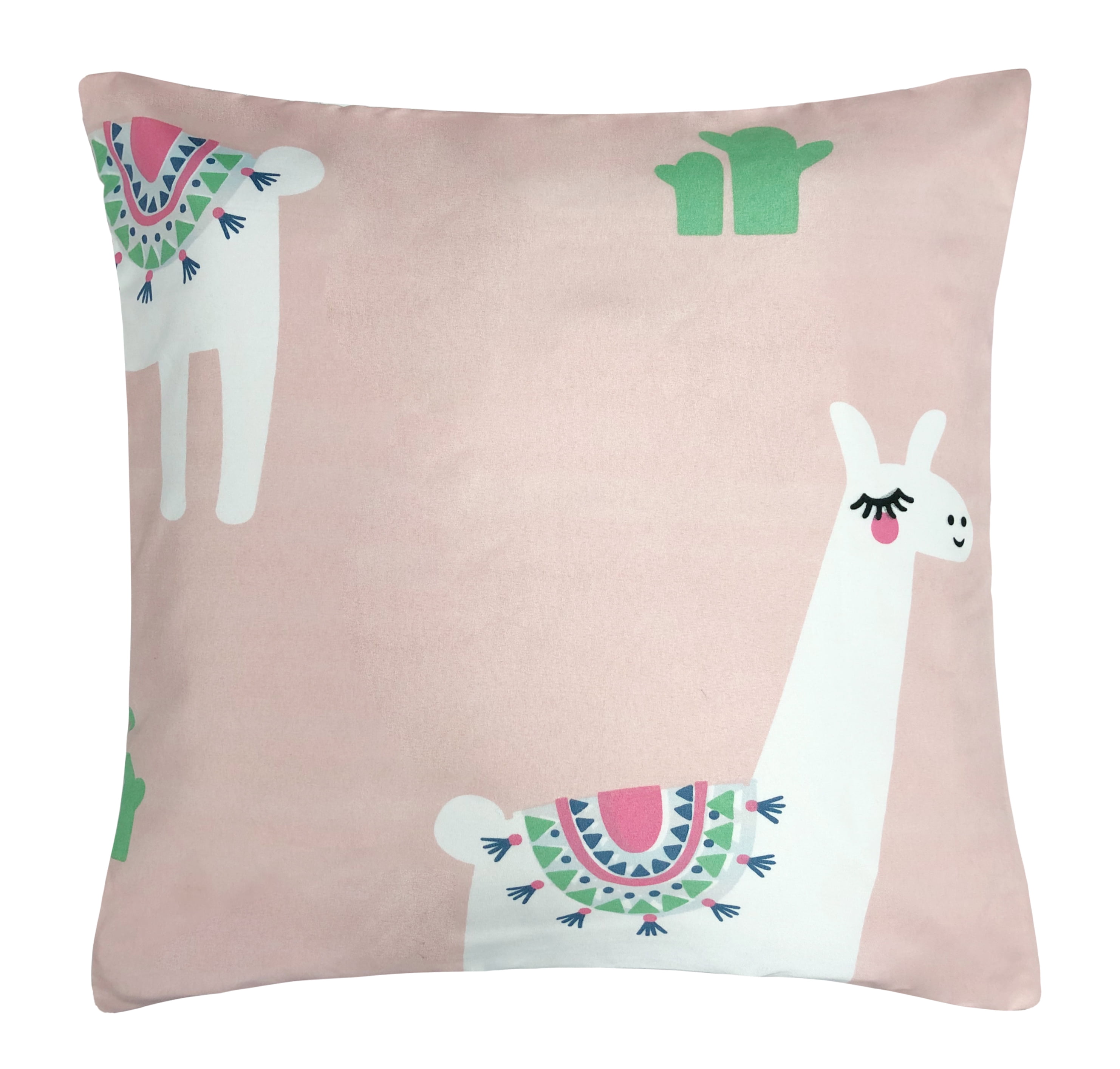 Cool Llama Decorative Pillow 18x18