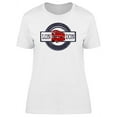 thumbnail image 1 of Cool London Bus Doodle T-Shirt Women -Image by Shutterstock, Female Large, 1 of 2