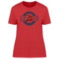thumbnail image 1 of Cool London Bus Doodle Tee Women's -Image by Shutterstock, 1 of 2
