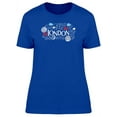 thumbnail image 1 of Cool London City Doodle T-Shirt Women -Image by Shutterstock, Female Small, 1 of 2
