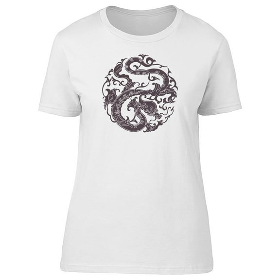 Cool Long Chinese Dragon T-Shirt Men -Image by Shutterstock, Male x-Large