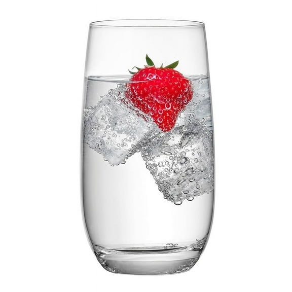 Cool Long Drink XL, 17 oz. Crystal Drinking Glass, Set of 6