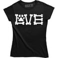 thumbnail image 1 of Cool Love Design With Dog Footprint Women's Gift T-Shirt, 1 of 4