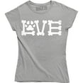 thumbnail image 1 of Cool Love Design With Dog Footprint Women's Gift T-Shirt, 1 of 4