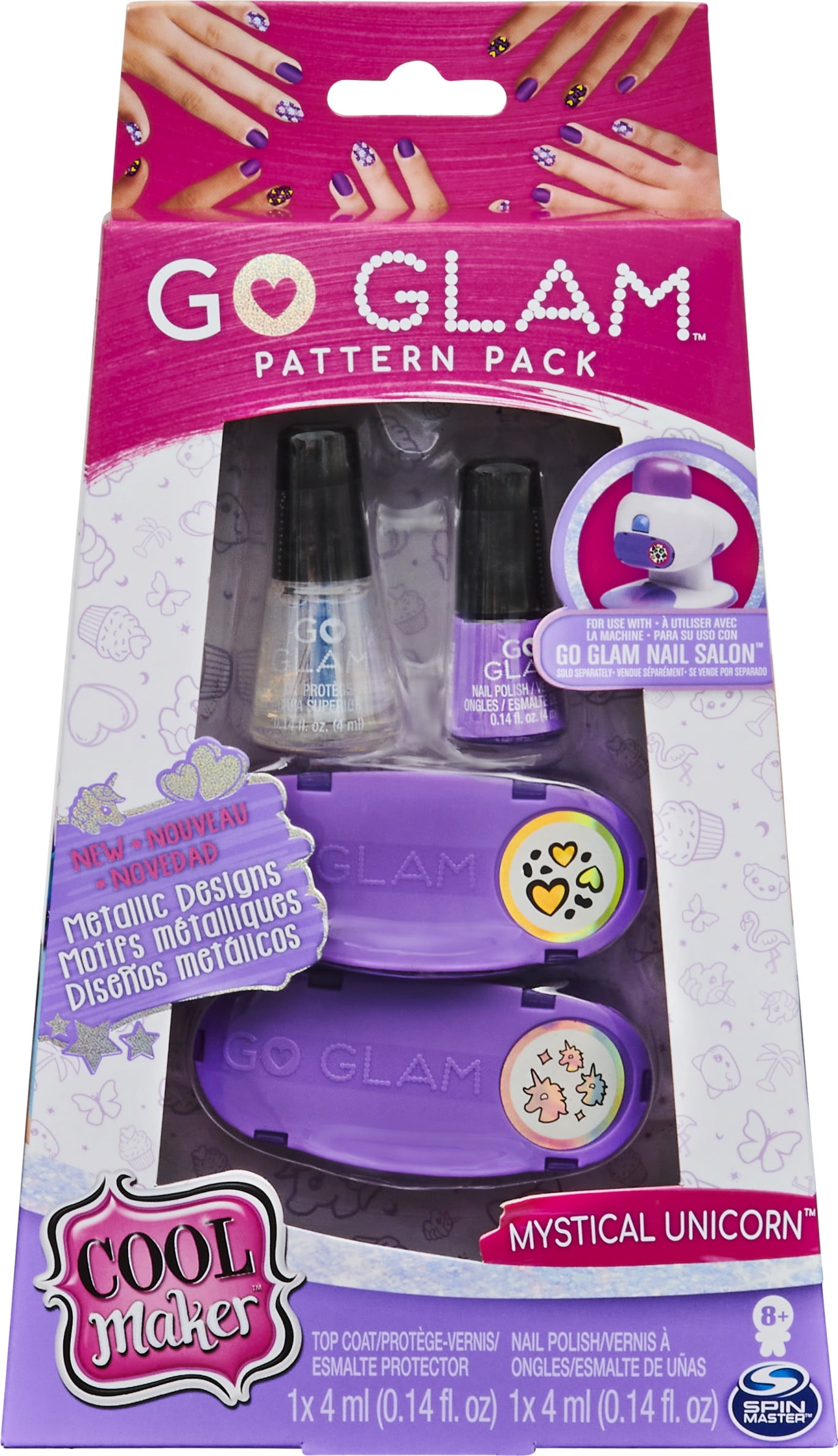 Go Glam Nail Stamper! 🦄💛🧁 #goglam #craft #nailart #toy #unboxing #t... |  TikTok