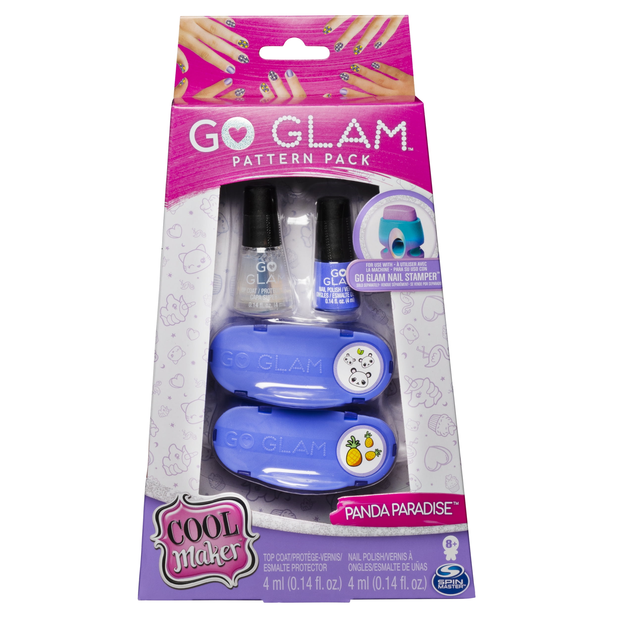 Stamping and Airbrush Nails – Glam Goodies