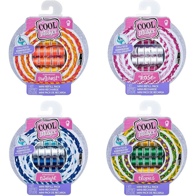 Cool Maker KumiKreator Mini Fashion Pack Refill, DIY Craft Kids Jewelry