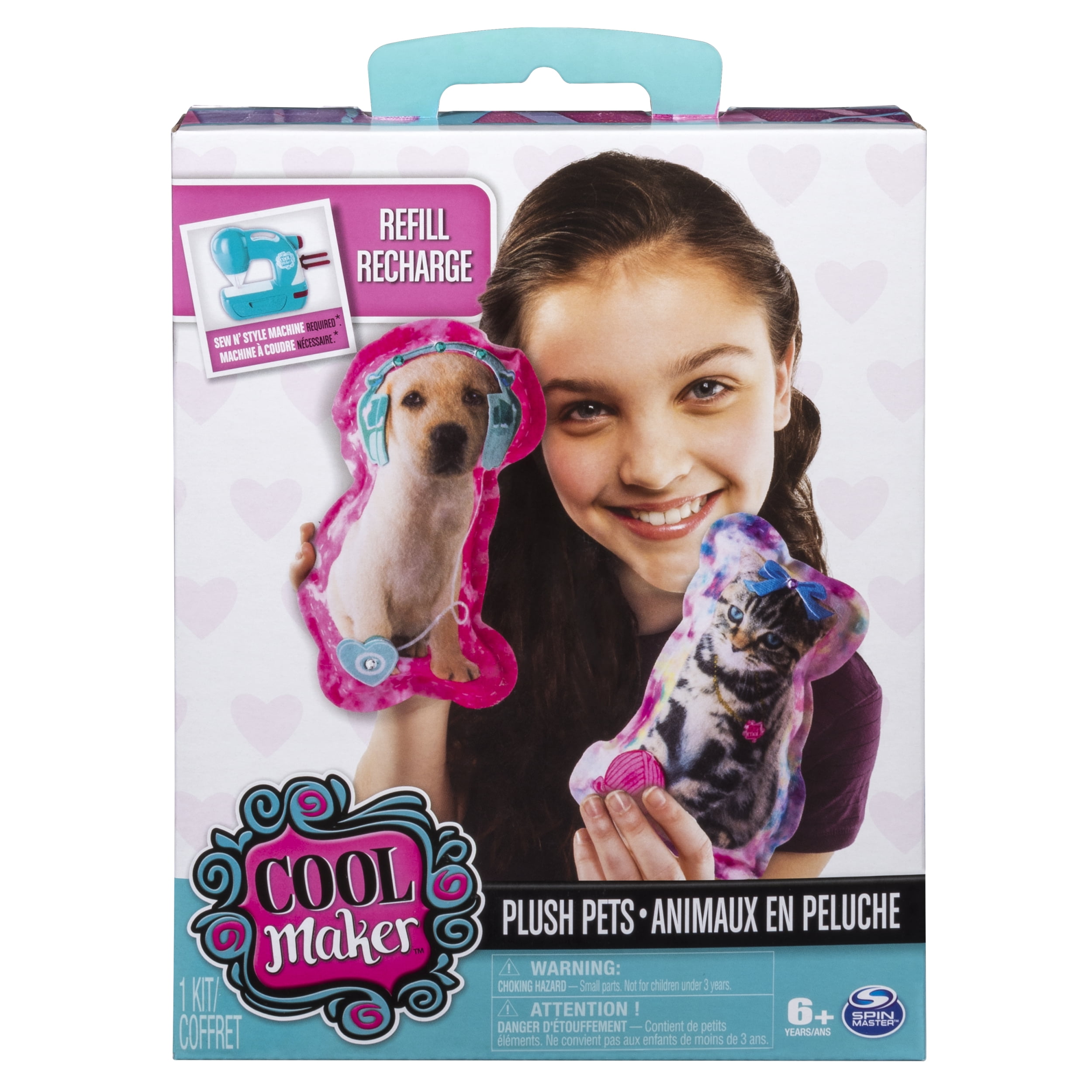 Cool Maker - Plush Pets - Sewing Fabric Refill Kit (Packaging May Vary)