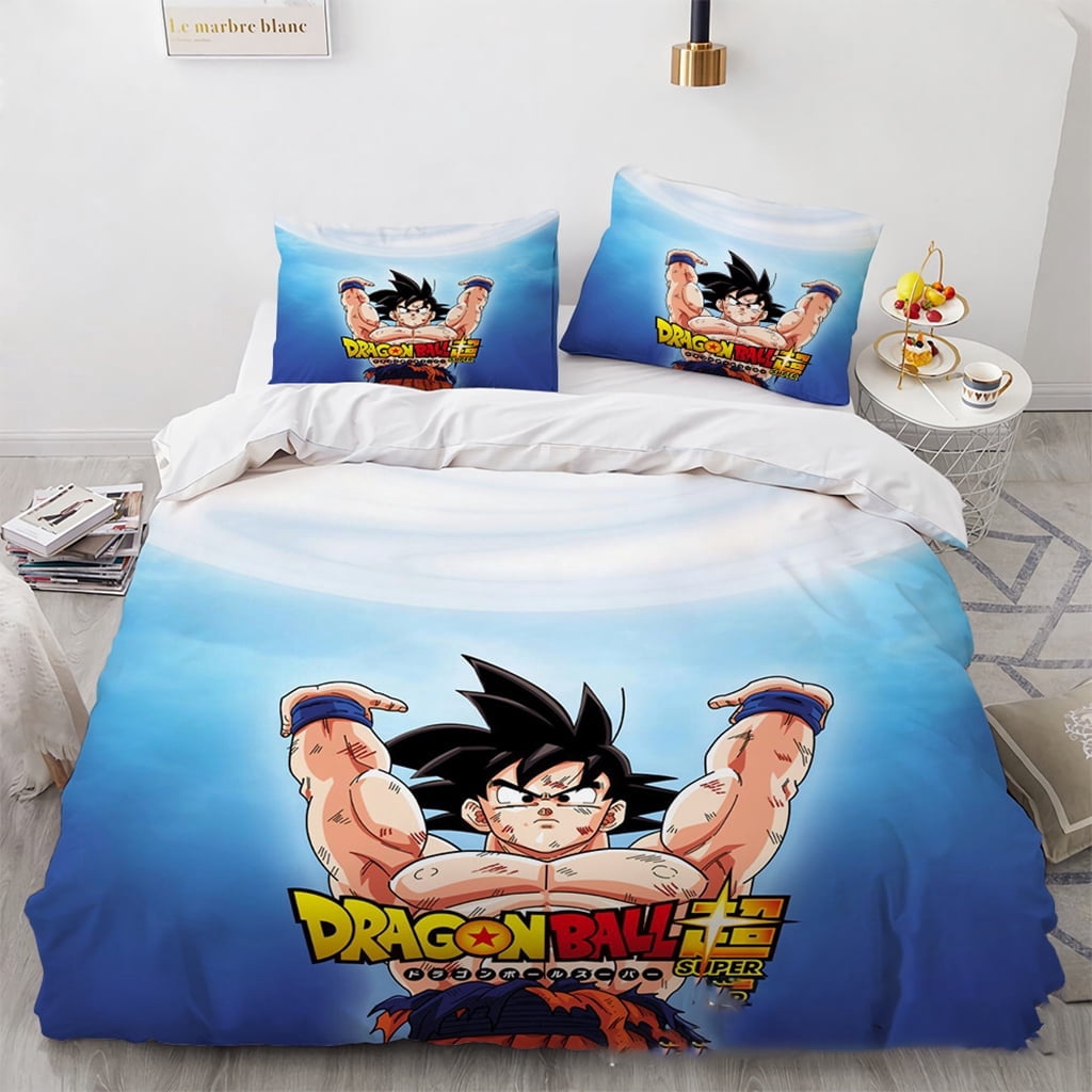 Cool Manga Dragon Ball Z Bedding Bed Set Anime Bedding Bed Set Twin ...