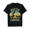 thumbnail image 1 of Cool Master Campfire Funny Camping Gift For Kids Men Women T-Shirt, 1 of 5