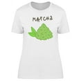 thumbnail image 1 of Cool Matcha Tea Doodle T-Shirt Women -Image by Shutterstock, Female XX-Large, 1 of 2