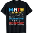 thumbnail image 1 of Cool Math Art For Men Women Mathematics Number Math Lovers T-Shirt, 1 of 4