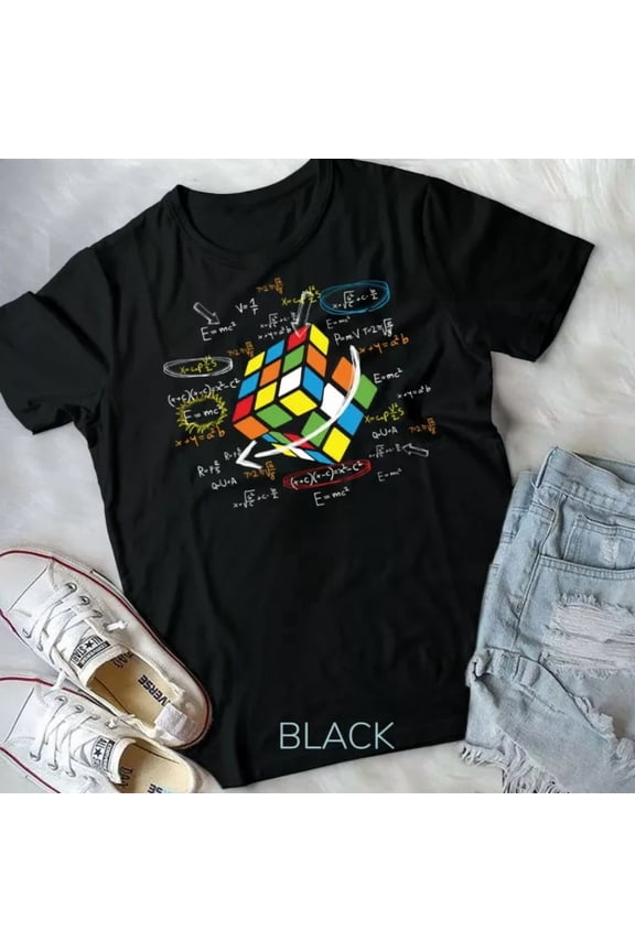 Cool Math Rubik Rubix Rubics Player Cube Math Lovers Unisex & T-Shirt