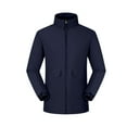 thumbnail image 1 of Cool Mens Jackets Fashion Mens Rain Coats Waterproof With Hood Oversized Hoodie Men Gym Mens Summer Jackets Lightweight Cotton, 1 of 5