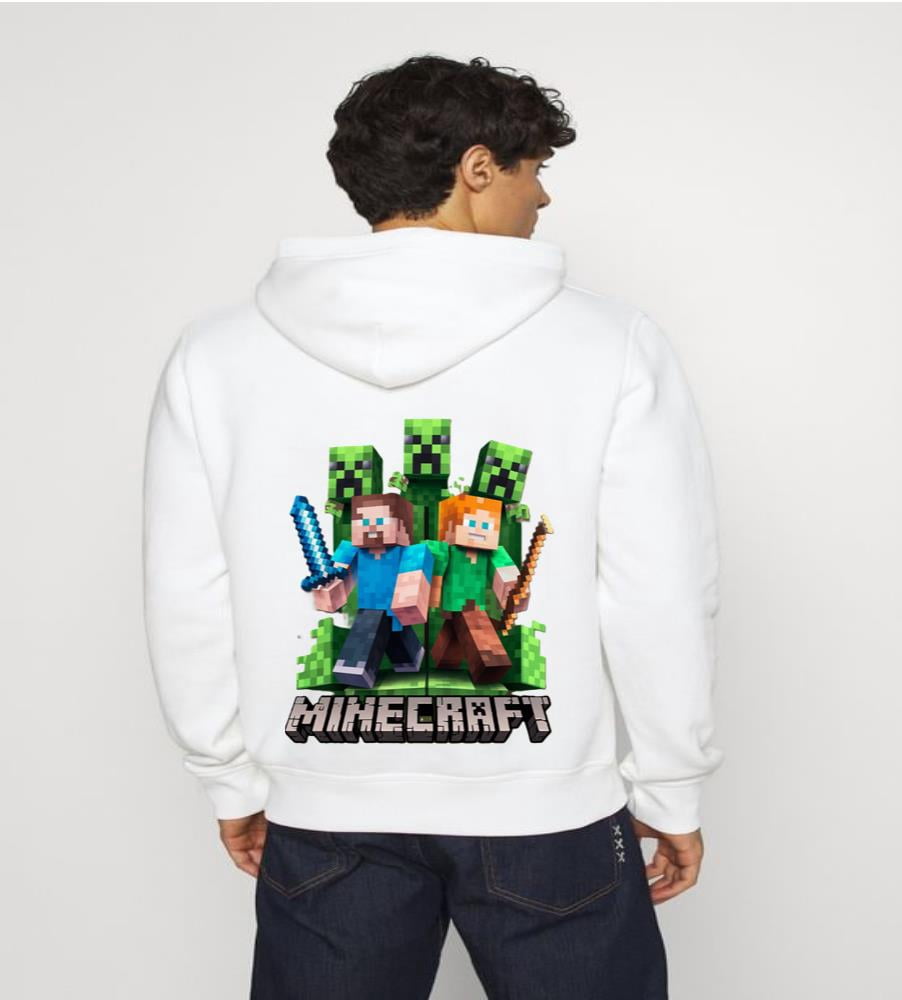 Cool Minecraft HOODIE with Iconic Pixel Art Design - Great Gift for ...