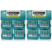 Cool Mint Listerine Pocketpacks 288 Breath Strps 2 Pack