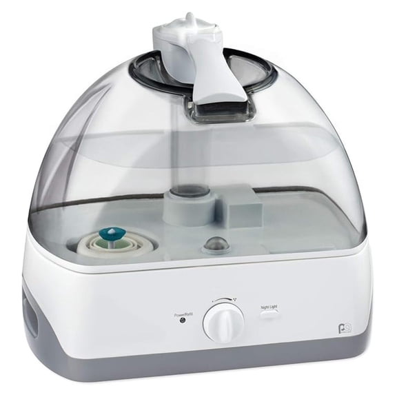 Cool Mist Humidifier, 1.3 Gallon Ultrasonic Humidifier for Bedroom - Touch Control, Quiet Operation, Auto Shut-Off, Night Light, Room up to 600 sq ft