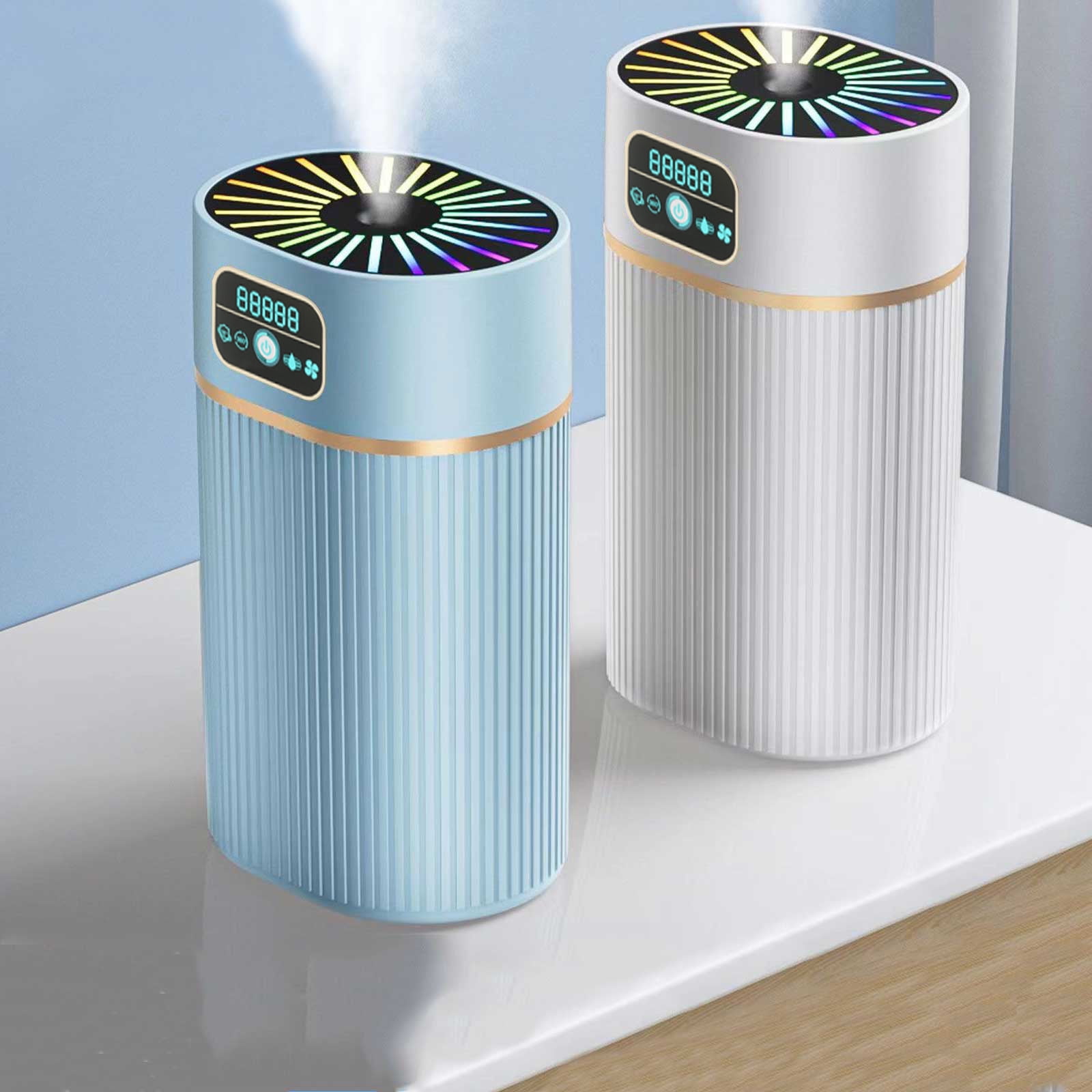 Cool Mist Humidifier for Bedroom & Large Room | 1.1L USB Quiet Ultrasonic Air Vaporizer | Night ...