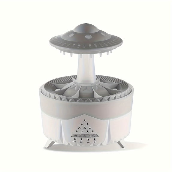 Cool Mist Humidifier with Water Drop Design, Aroma Diffuser for Home Office,7.44 in
