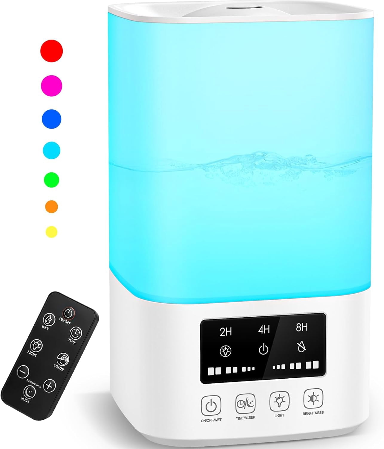 Cool Mist Humidifiers for Bedroom, Humidifiers for Large Room Baby Home ...