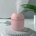thumbnail image 1 of Cool Mist Humidifiers for Bedroom Quiet Humidifiers for Large Room, USB Aromatherapy Humidifier With Light, Capacity 220ML Quiet Cool Mist Humidifier for Car And Office,Plants, Easy To Clean, 1 of 7