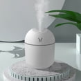 thumbnail image 1 of Cool Mist Humidifiers for Bedroom Quiet Humidifiers for Large Room, USB Aromatherapy Humidifier With Light, Capacity 220ML Quiet Cool Mist Humidifier for Car And Office,Plants, Easy To Clean, 1 of 8