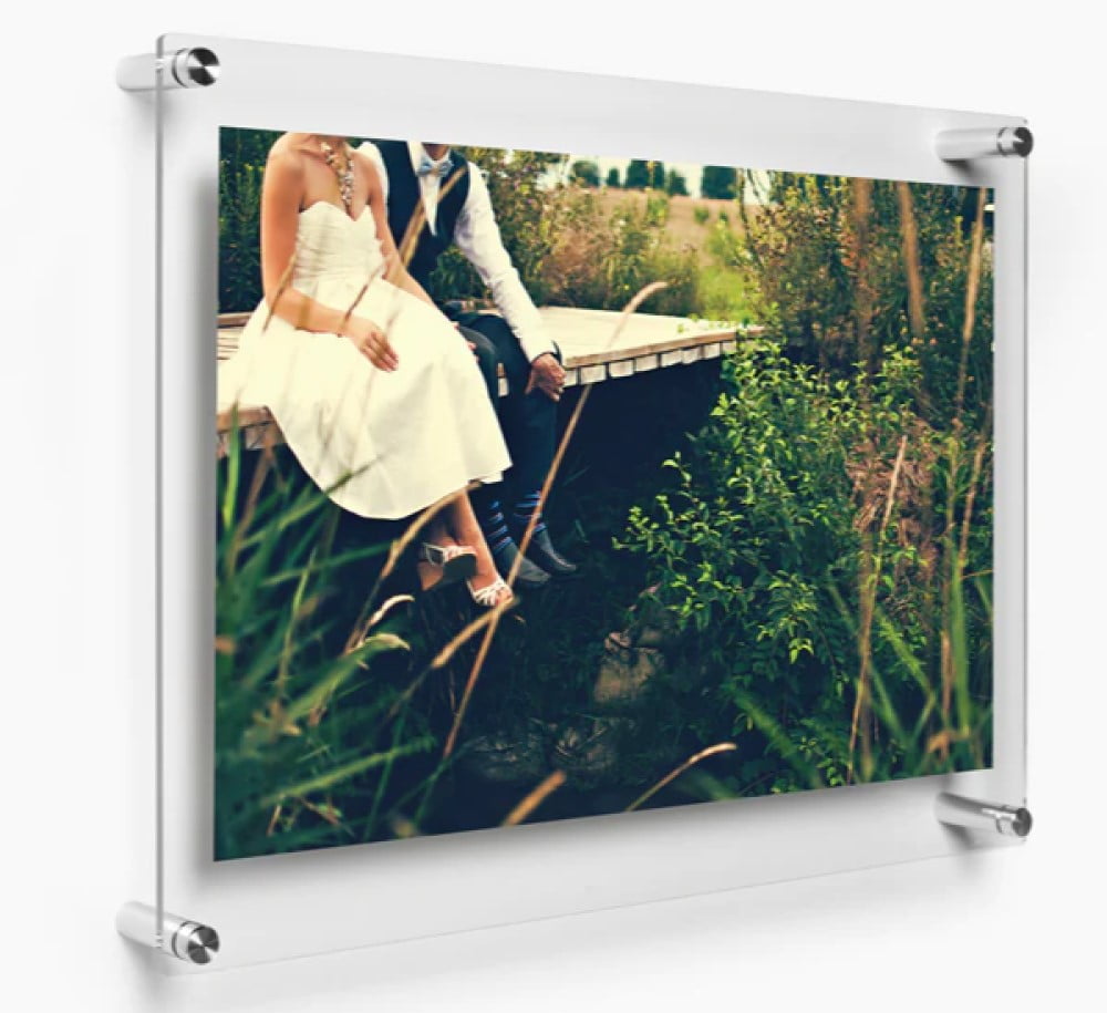 Cool Modern Frames GMS1521D DoublePanel 15" x 21" Acrylic Floating