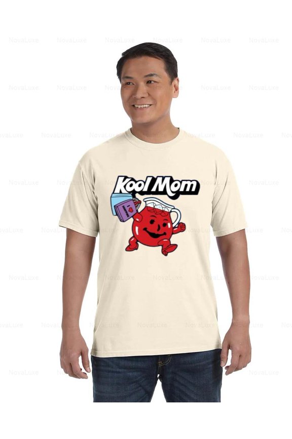 Cool Mom Comfort Coler T-Shirt with Cute Mother's Day Gift Message, Unisex, up to size 4XL