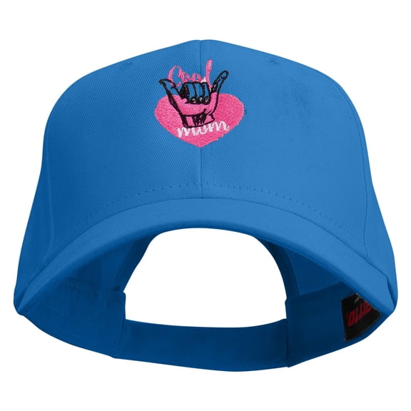 Cool Mom Embroidered Low Profile Cap - Col Blue OSFM