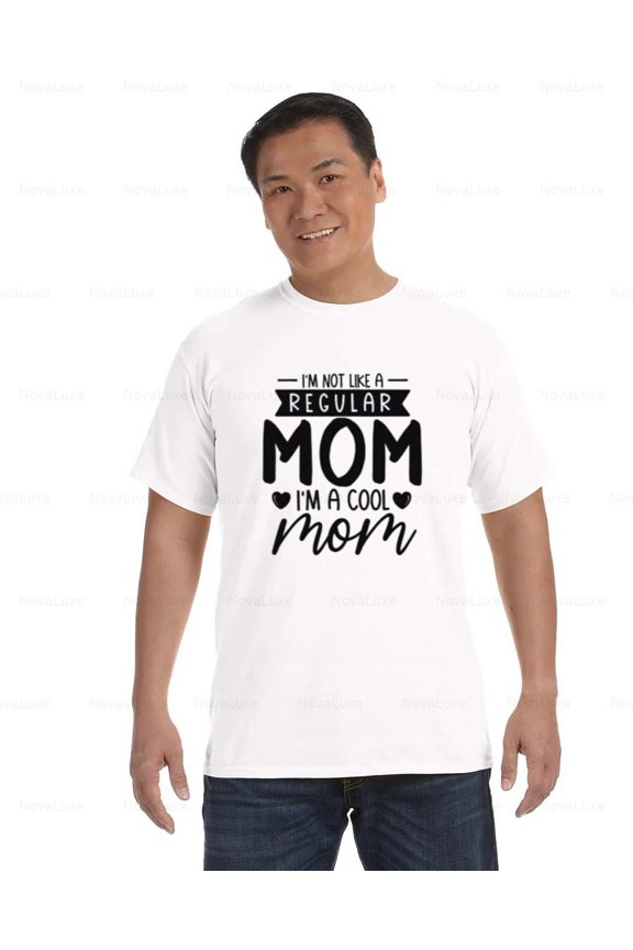 Cool Mom Era Comfort Coler T-Shirt Funny Graphic Style for Confident Mothers, Unisex, up to size 4XL