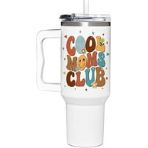 Cool Mom Gifts - Mothers Day Gifts For Mom - Gifts for Mom from Daughter Son Kids - Funny Mom Gift Mother Gifts, Mommy Gifts, New Mom Gifts - Mom Birthday Gifts Idea Mom Tumbler 40oz With Handle