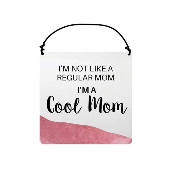 Cool Mom Hanging Plaque Our Name Is Mud